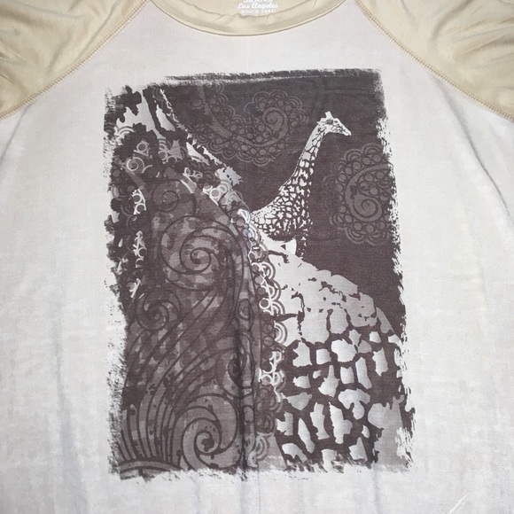 GO Jeans Los Angeles Women’s Tan Top - Picture 4 of 6